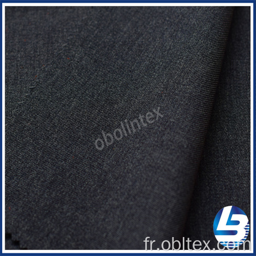 Tissu Twill Cation Obl20-643 pour vêtements de travail